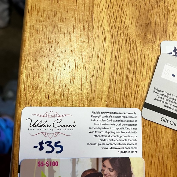 Multiple gift cards for baby items new never used - Picture 7 of 10